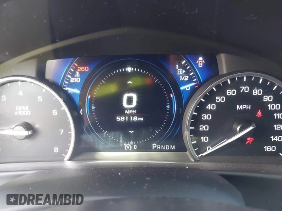 2016 Cadillac CT6 Luxury AWD with VIN 1G6KD5RS4GU166896, listed as a IAAI auction lot 41737650 with 58,118 mi miles and . Bid and sale history available at DreamBid. Image 7.