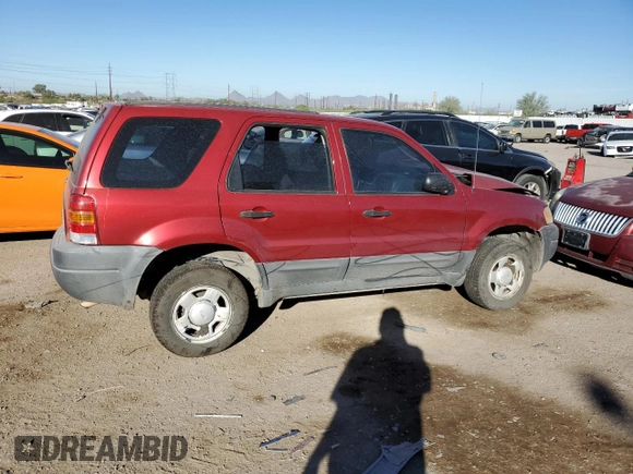 2003 Ford Escape XLS Value with VIN 1FMYU02B23KD91873, listed as a Copart auction lot 76744454 with Not Provided miles and Salvage Title. Bid and sale history available at carsss.com. Image 3.