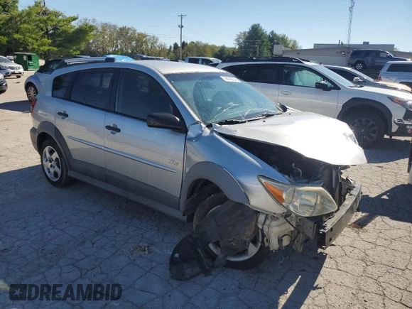 2008 Pontiac Vibe with VIN 5Y2SL65848Z406453, listed as a Copart auction lot 74076514 with Not Provided miles and Salvage Title. Bid and sale history available at carsss.com. Image 4.