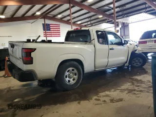 2023 Nissan Frontier S with VIN 1N6ED1CM1PN609767, listed as a Copart auction lot 57501225 with 36,700 mi miles and Salvage title. Bid and sale history available at DreamBid. Image 3.