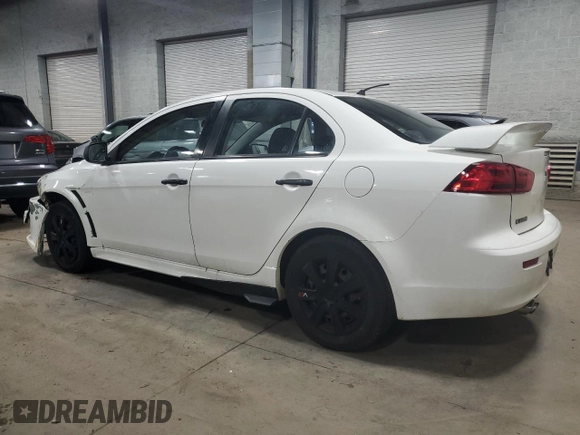 2010 Mitsubishi Lancer DE with VIN JA32U1FU8AU007431, listed as a Copart auction lot 87447694 with 171,011 mi miles and Salvage Title. Bid and sale history available at carsss.com. Image 2.