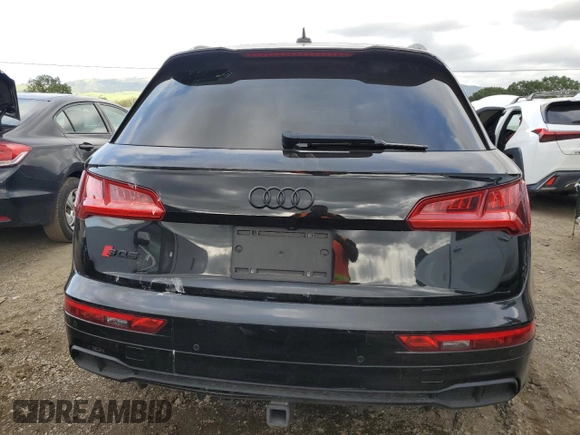 2018 Audi SQ5 Premium Plus with VIN WA1A4AFY9J2221365, listed as a Copart auction lot 48066074 with 54,395 mi miles and . Bid and sale history available at DreamBid. Image 6.