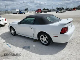 2001 Ford Mustang Deluxe with VIN 1FAFP44411F100378, listed as a Copart auction lot 76925584 with 0 mi miles and Salvage Title. Bid and sale history available at carsss.com. Image 2.