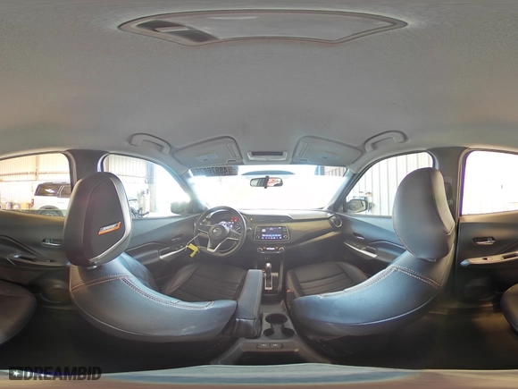 2019 Nissan Kicks SR with VIN 3N1CP5CUXKL533227, listed as a Copart auction lot 48976975 with 53,644 mi miles and Salvage Title. Bid and sale history available at carsss.com. Image 14.