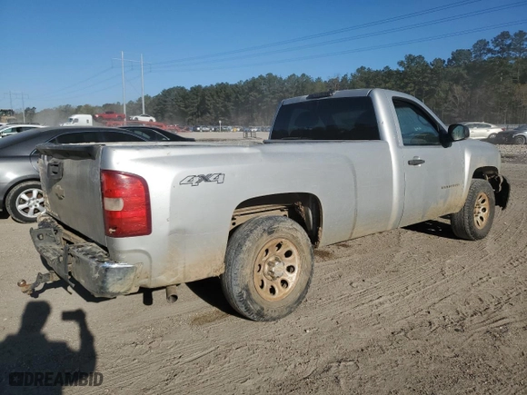 2011 Chevrolet Silverado 1500 Work Truck with VIN 1GCNKPEA3BZ299914, listed as a Copart auction lot 49901405 with 0 mi miles and Salvage Title. Bid and sale history available at carsss.com. Image 3.