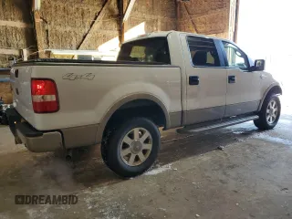 2005 Ford F-150 XLT with VIN 1FTPW14545KE70536, listed as a Copart auction lot 45959845 with 185,522 mi miles and Clean Title. Bid and sale history available at carsss.com. Image 3.