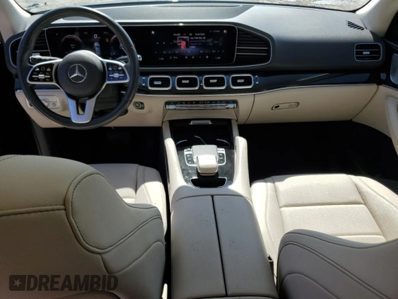 2020 Mercedes-Benz GLE 350 with VIN 4JGFB4JB9LA201644, listed as a Copart auction lot 56509585 with 27,204 mi miles and Salvage title. Bid and sale history available at DreamBid. Image 8.