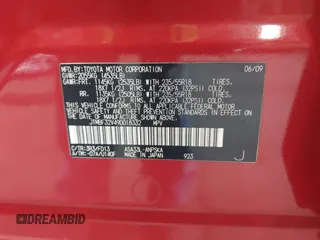 2009 Toyota RAV4 Sport с VIN JTMBF32V49D018332, выставлен на аукционе IAAI как лот 42859079 с пробегом 127 073 миль миль и . История ставок и продаж доступна на DreamBid. Изображение 9.