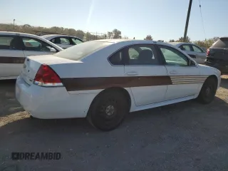 2014 Chevrolet Impala Limited Police Police with VIN 2G1WD5E36E1109730, listed as a Copart auction lot 72749064 with 75,794 mi miles and Clean Title. Bid and sale history available at carsss.com. Image 3.