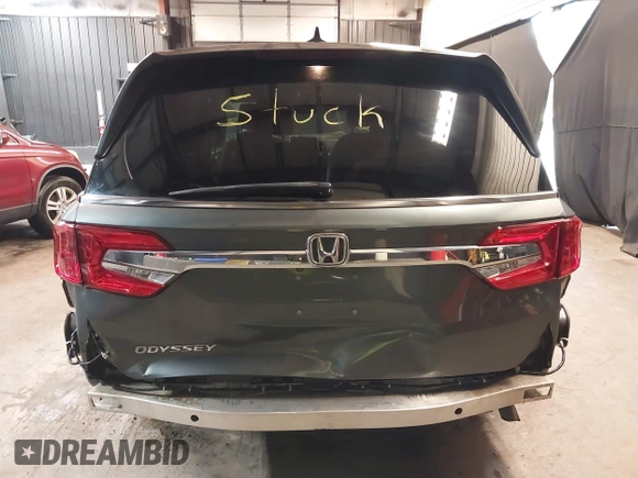 2019 Honda Odyssey EX with VIN 5FNRL6H53KB076088, listed as a IAAI auction lot 42481693 with 47,518 mi miles and . Bid and sale history available at DreamBid. Image 6.