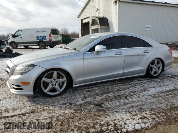 2013 Mercedes-Benz CLS-Class CLS 550 with VIN WDDLJ9BB5DA058463, listed as a Copart auction lot 44557725 with 191,561 mi miles and Clean Title. Bid and sale history available at carsss.com. Image 1.