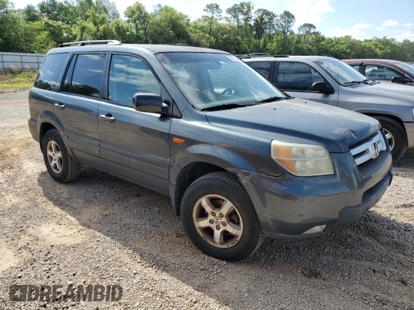 2006 Honda Pilot EX-L with VIN 5FNYF28526B022878, listed as a Copart auction lot 51138665 with 226,519 mi miles and Clean Title. Bid and sale history available at DreamBid. Image 4.