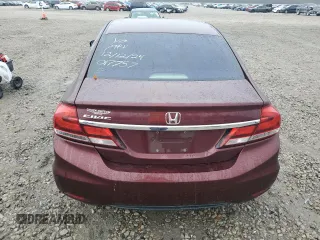 2015 Honda Civic LX with VIN 19XFB2F54FE017757, listed as a Copart auction lot 85159674 with 144,895 mi miles and Salvage Title. Bid and sale history available at carsss.com. Image 6.
