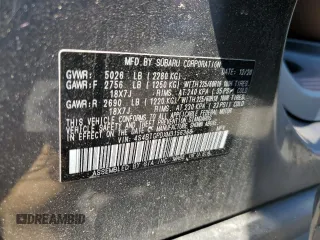 2021 Subaru Outback Touring XT with VIN 4S4BTGPDXM3156368, listed as a Copart auction lot 62634745 with 29,335 mi miles and Salvage title. Bid and sale history available at DreamBid. Image 13.