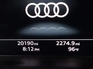 2023 Audi Q5 S line Premium Plus with VIN WA1EAAFYXP2061578, listed as a IAAI auction lot 42338898 with 20,190 mi miles and . Bid and sale history available at DreamBid. Image 15.