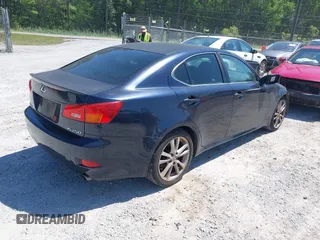 2006 Lexus IS 250 Manual with VIN JTHBK262462019928, listed as a IAAI auction lot 42008086 with 158,330 mi miles. Bid and sale history available at carsss.com. Image 4.