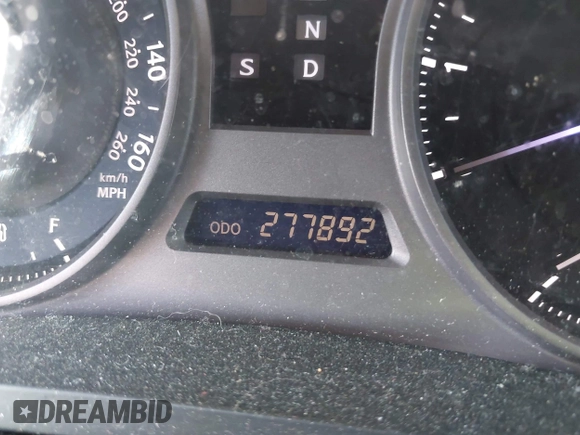 2008 Lexus IS 250 with VIN JTHBK262085065063, listed as a IAAI auction lot 42142865 with 277,892 mi miles. Bid and sale history available at carsss.com. Image 7.