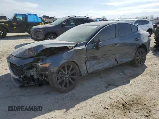 2024 Mazda 3 S Carbon Edition with VIN 3MZBPBCM7RM413295, listed as a Copart auction lot 46265905 with Not Provided miles and Salvage Title. Bid and sale history available at DreamBid. Image 1.