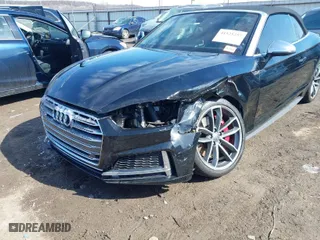 2018 Audi S5 Cabriolet Prestige with VIN WAU24GF53JN007356, listed as a IAAI auction lot 41525257 with 57,131 mi miles. Bid and sale history available at carsss.com. Image 6.