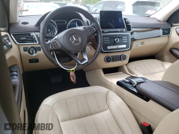 2018 Mercedes-Benz GLS 450 with VIN 4JGDF6EE9JB023186, listed as a Copart auction lot 53471364 with Not Provided miles and Salvage Title. Bid and sale history available at DreamBid. Image 8.