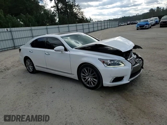 2016 Lexus LS 460 with VIN JTHBL5EF5G5141054, listed as a Copart auction lot 83382144 with 98,592 mi miles and Salvage title. Bid and sale history available at DreamBid. Image 11.