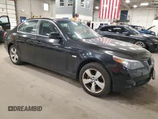 2007 BMW 5 Series 530xi with VIN WBANF73537CU22743, listed as a Copart auction lot 51492785 with 169,366 mi miles and Non Repairable. Bid and sale history available at carsss.com. Image 4.
