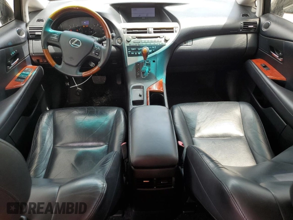 2010 Lexus RX 350 with VIN JTJZK1BA8A2401361, listed as a Copart auction lot 60105585 with 137,971 mi miles and Clean title. Bid and sale history available at DreamBid. Image 8.