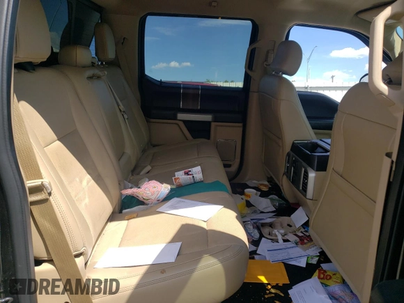 2015 Ford F-150 XLT with VIN 1FTEW1EF2FKE26597, listed as a Copart auction lot 58212385 with 123,756 mi miles and Salvage title. Bid and sale history available at DreamBid. Image 10.