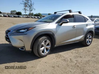 2017 Lexus NX 300h with VIN JTJBJRBZ2H2053608, listed as a Copart auction lot 53855765 with 78,060 mi miles and Salvage Title. Bid and sale history available at DreamBid. Image 1.