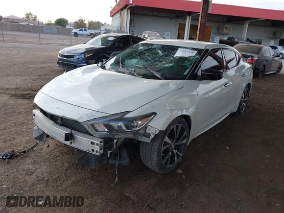 2018 Nissan Maxima SR with VIN 1N4AA6AP1JC397613, listed as a IAAI auction lot 41557340 with 84,749 mi miles. Bid and sale history available at carsss.com. Image 16.