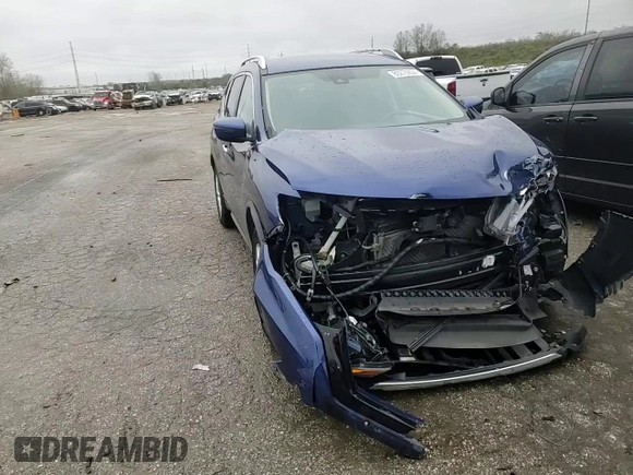 2019 Nissan Rogue S with VIN KNMAT2MV2KP504959, listed as a Copart auction lot 80275004 with 60,672 mi miles and Salvage Title. Bid and sale history available at carsss.com. Image 12.