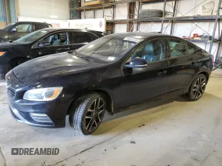 2017 Volvo S60 Dynamic with VIN YV126MFLXH2421864, listed as a Copart auction lot 44547805 with 96,842 mi miles and Salvage Title. Bid and sale history available at carsss.com. Image 1.