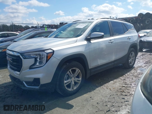 2022 GMC Terrain SLE с VIN 3GKALMEV2NL202036, выставлен на аукционе IAAI как лот 41622977 с пробегом 43 313 миль миль и . История ставок и продаж доступна на DreamBid. Изображение 2.