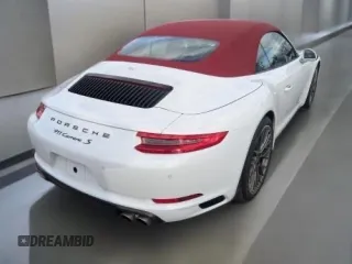 2017 Porsche 911 Carrera S with VIN WP0CB2A95HS154493, listed as a Copart auction lot 53514505 with 21,546 mi miles and Salvage Title. Bid and sale history available at DreamBid. Image 4.