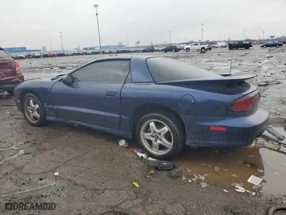 2002 Pontiac Firebird Formula with VIN 2G2FV22G222152174, listed as a Copart auction lot 51219305 with 104,117 mi miles and Non Repairable. Bid and sale history available at carsss.com. Image 2.