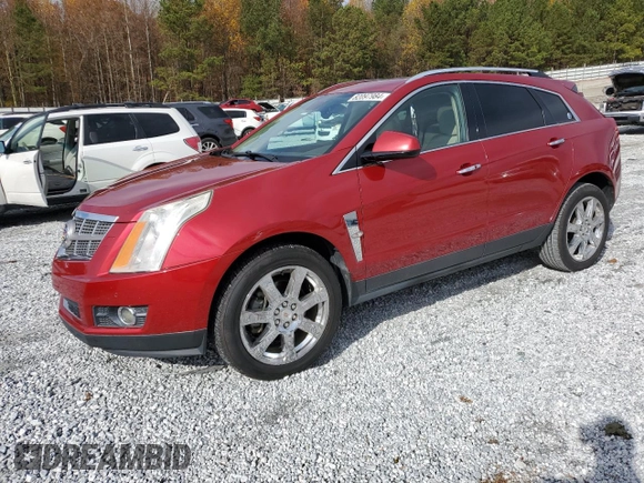 2011 Cadillac SRX Performance Collection with VIN 3GYFNBEY2BS513343, listed as a Copart auction lot 82097984 with 189,774 mi miles and Salvage Title. Bid and sale history available at carsss.com. Image 1.