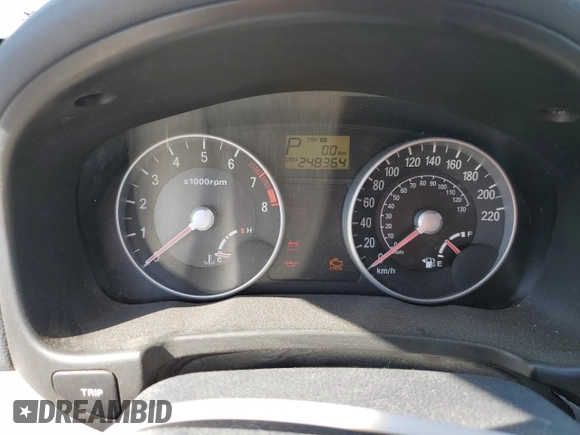 2007 Hyundai Accent GL z VIN KMHCN45C77U073194, wystawiony jako Copart lot #42955445 z przebiegiem 248 364 mil mil oraz Nie do naprawy • Non repairable. Historia ofert i sprzedaży dostępna na DreamBid. Obrazek 9.