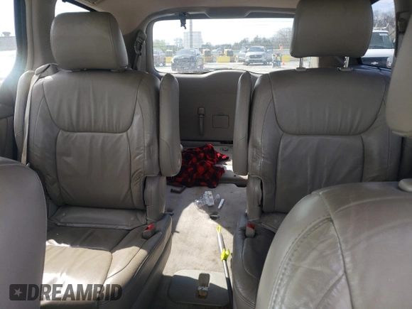 2007 Toyota Sienna XLE with VIN 5TDZK22C77S082529, listed as a Copart auction lot 50909205 with 166,696 mi miles and Clean Title. Bid and sale history available at carsss.com. Image 10.