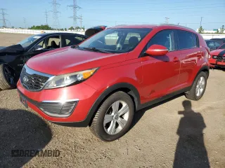2013 Kia Sportage LX with VIN KNDPB3A26D7431501, listed as a Copart auction lot 61987885 with 172,734 mi miles and Clean title. Bid and sale history available at DreamBid. Image 1.