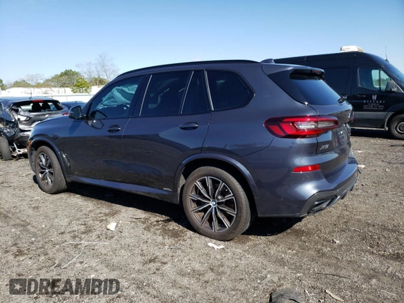 2022 BMW X5 xDrive40i with VIN 5UXCR6C08N9M46142, listed as a Copart auction lot 50332603 with 8,437 mi miles. Bid and sale history available at carsss.com. Image 2.