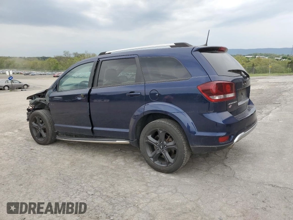 2018 Dodge Journey Crossroad with VIN 3C4PDDGG9JT450103, listed as a Copart auction lot 55134725 with 126,326 mi miles and Salvage Title. Bid and sale history available at DreamBid. Image 2.