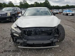 2018 Infiniti Q50 Luxe with VIN JN1EV7APXJM364158, listed as a Copart auction lot 60729825 with 88,018 mi miles and Salvage title. Bid and sale history available at DreamBid. Image 5.