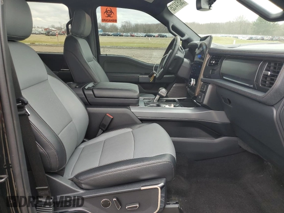 2022 Ford F-150 Lightning Pro z VIN 1FTVW1EL6NWG15167, wystawiony jako Copart lot #50514135 z przebiegiem 18 912 mil mil oraz Szkody całkowita. Historia ofert i sprzedaży dostępna na DreamBid. Obrazek 7.