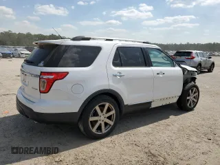 2015 Ford Explorer Limited with VIN 1FM5K7F83FGA61070, listed as a Copart auction lot 47819955 with 51,259 mi miles and Clean Title. Bid and sale history available at carsss.com. Image 3.
