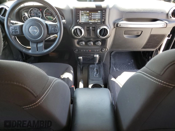 2013 Jeep Wrangler Sahara z VIN 1C4AJWBG5DL566559, wystawiony jako Copart lot #54823405 z przebiegiem 134 099 mil mil oraz Szkoda całkowita • Salvage title. Historia ofert i sprzedaży dostępna na DreamBid. Obrazek 8.