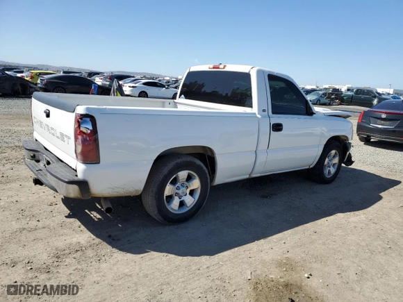 2003 Chevrolet Silverado 1500 with VIN 1GCEC14X33Z107067, listed as a Copart auction lot 49863485 with 255,257 mi miles and Salvage Title. Bid and sale history available at carsss.com. Image 3.