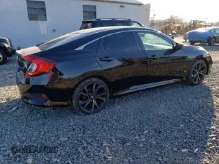 2020 Honda Civic Sedan Sport with VIN 19XFC2F83LE211893, listed as a Copart auction lot 88170695 with 47,260 mi miles and Salvage Title. Bid and sale history available at carsss.com. Image 3.