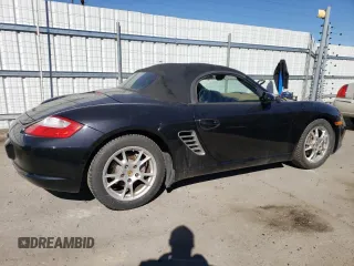 2007 Porsche Boxster with VIN WP0CA29827U710499, listed as a Copart auction lot 46719345 with 134,047 mi miles and Clean Title. Bid and sale history available at carsss.com. Image 3.