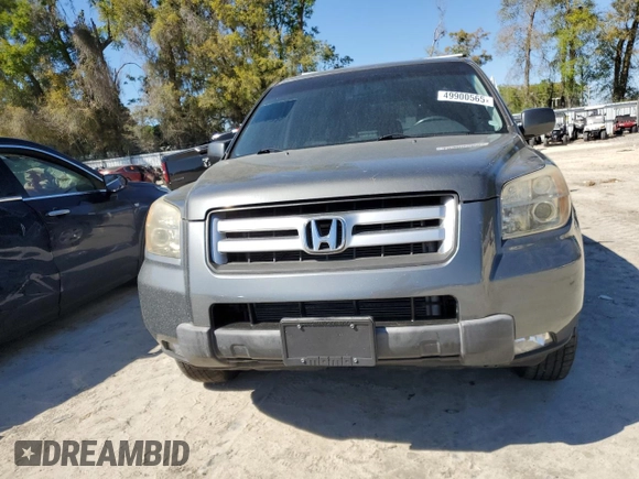 2008 Honda Pilot EX-L with VIN 5FNYF28798B024079, listed as a Copart auction lot 49900565 with 173,439 mi miles and Non Repairable. Bid and sale history available at DreamBid. Image 5.