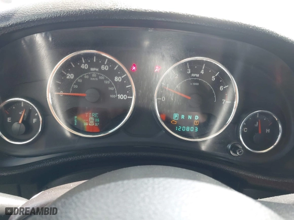 2013 Jeep Wrangler Unlimited Sport with VIN 1C4BJWDG9DL569109, listed as a IAAI auction lot 42115703 with 120,803 mi miles. Bid and sale history available at carsss.com. Image 7.